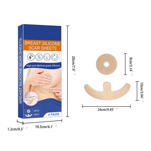 Silicone Scar Sheets for Breast Scar Removal Sheets Areola Strips Anchor Sheets — image 3