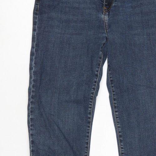 Levi's Mens Straight Jeans Size 32 Blue Pockets Logo W32 L34 — image 12