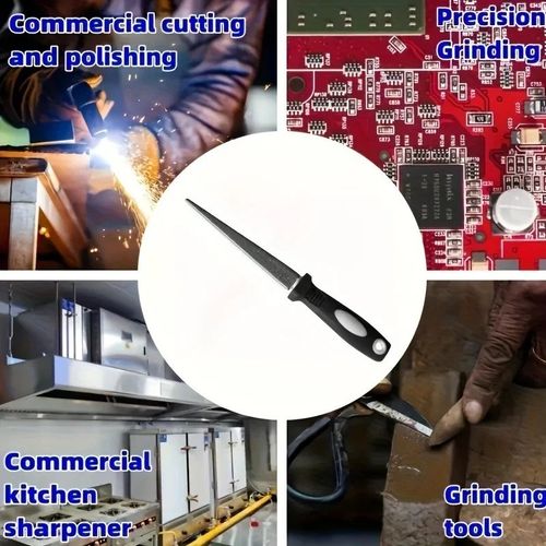 Professional Diamond Coated Sharpening Stone File Garden Tool Scissors Knife — image 5