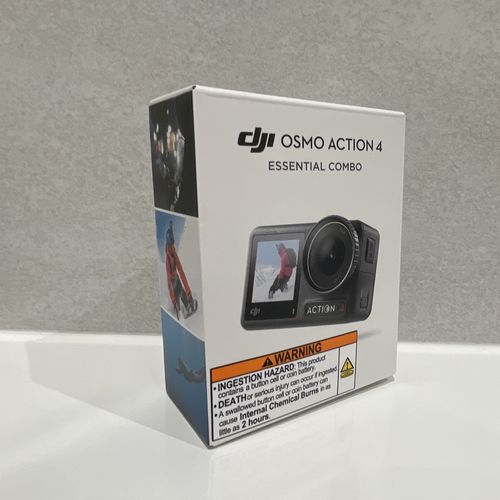 DJI Osmo Action 4 Black Camera w Frame, USB, SD Cards, Mount & Lens Protector — image 9
