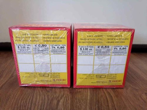  2 FULL BOXES FERRARI Panini total 100 packs — image 2