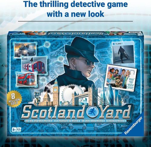 Smart Choice Scotland Yard Board Game Family Strategy 2 to 6 Player Game — image 2