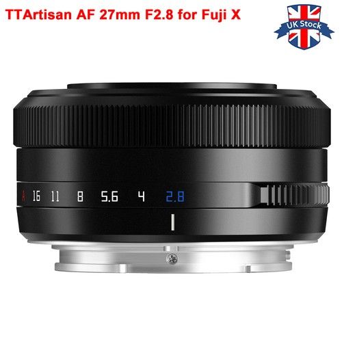 Openbox TTArtisan 27mm F2.8 APS-C Auto Focus Lens for Fuji X Mount Fujifilm XF