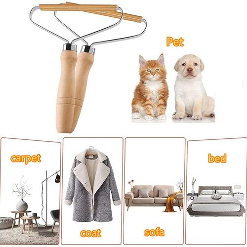 Pet Hair Remover Carpet Scraper Lint Remover Dog Cat Fur Sofa Upholstery Tool — image 8