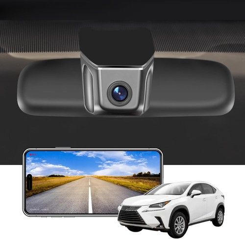 Mangoal Front 4K & Rear 1080p Dash Cam for Lexus NX 2018-2026 WiFi App GPS