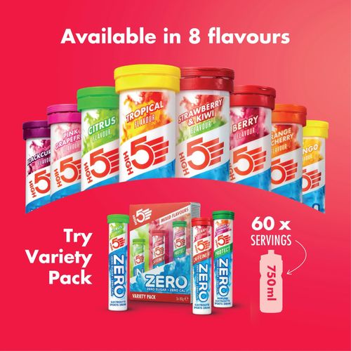 HIGH5 Zero Electrolyte Tablets Berry Hydration Drink 20 Tablets Sugar Free — image 21