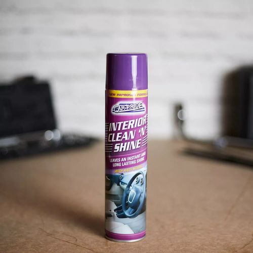 3 x CAR INTERIOR CLEANING SPRAY 300ML SHINE DASHBOARD POLISH CLEANER RESTORER — image 3