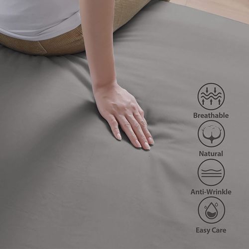 Extra Deep Fitted Sheet 30CM Ultra Soft Bed Sheets Single Double King Super King — image 8