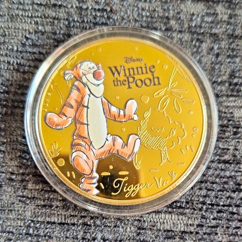 2023 Cook Islands Half Dollar Winnie the Pooh Tigger Colourised Coin