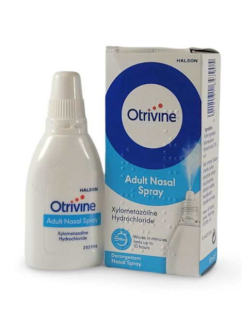 Otrivine Adult Metered Dose Nasal Spray - 10ml - Relieves A Blocked Nose - — image 2