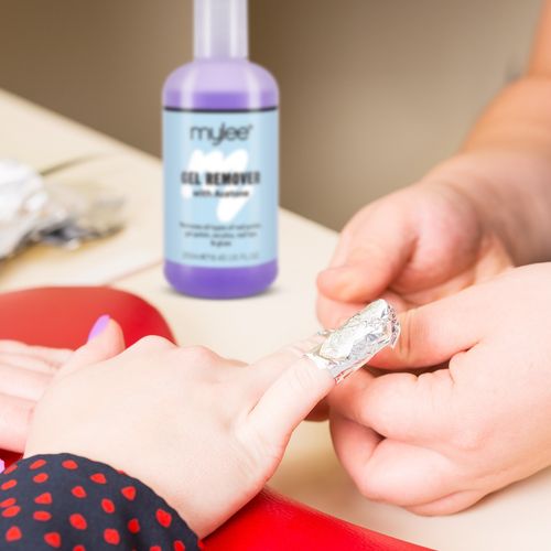 Mylee Nail Gel Polish Prep + And Wipe & Remover UV LED Manicure Acetone 2x250ml — image 9