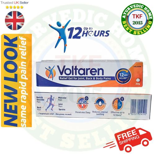 Voltaren Pain Relief Gel 12 hrs joint pain relief 2 X 30g Packs UK — image 2