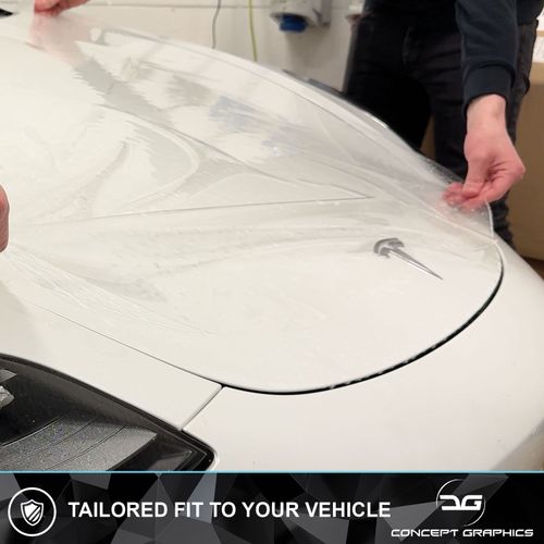 Bonnet & Wings Half Stone Chip Guard PPF Paint Protection Film for Alpine A290 — image 4