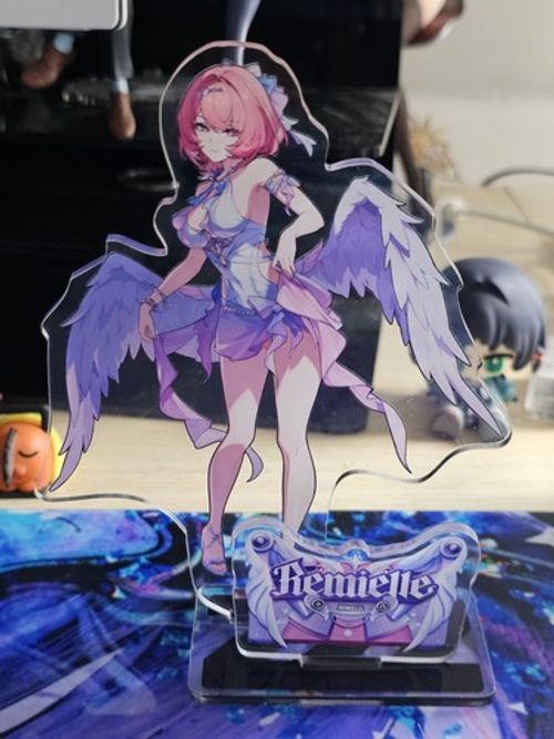Zenless Zone Zero ZZZ Remielle Cute Kawaii Acrylic Display Stand Anime Figure