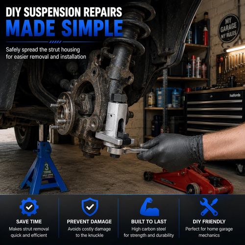 Autojack Strut Spreader Tool 17mm Hex Suspension Hub Knuckle Separator Tool — image 5