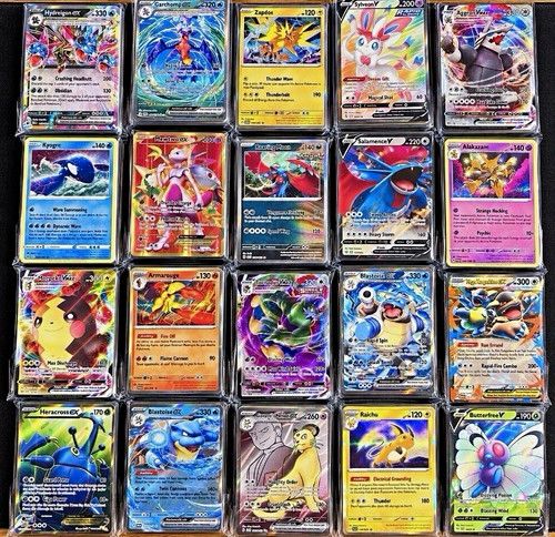 Pokémon TCG 30 Card Bundle - Rare Holo 100% Genuine Pokémon Card Collection