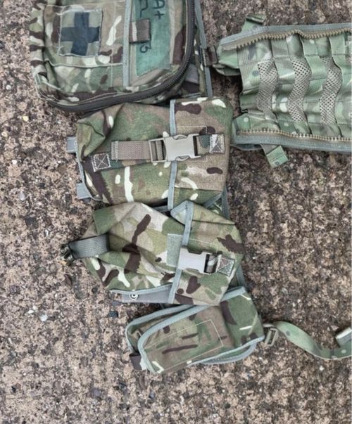 Complete Webbing Set Small Medium and Large MTP British Army — image 3