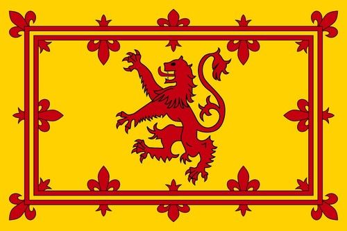 Rampant Lion Scottish Royal Banner of Scotland Rugby Football Flag - 5x3ft