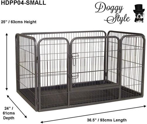 Heavy Duty Puppy Dog Play Pen Whelping Box 4 x SIZES with FLOOR Indoor / Outdoor — image 7