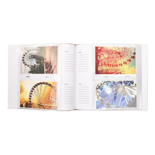 Baby Girls Pink Slip In Case Memo Photo Album 4 x 6'' For 200 Photos BA-1634 — image 6