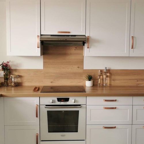 25x Copper Cabinet Handles Brushed Rose 160mm Kitchen Cupboard Door Drawer Pull — image 10