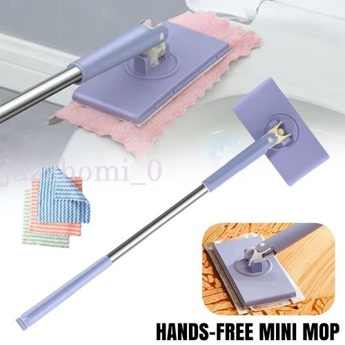 Automatic Mini Hands-Free Cloth Changing Mop Compatible Face Towel Home Cleaner — image 2