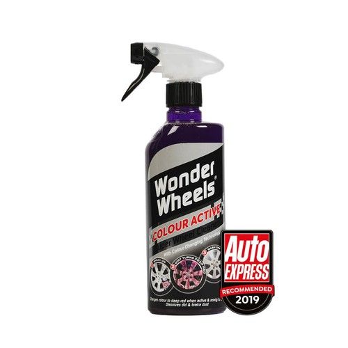 Wonder Wheels Colour Active Acid Free pH Neutral Alloy Wheel Cleaner 600ml