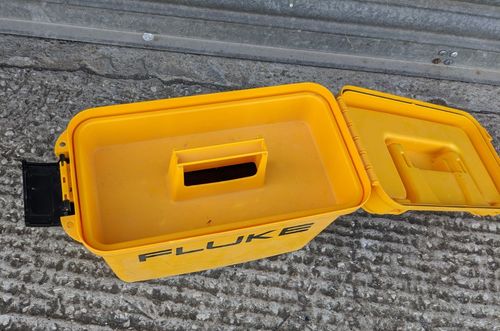 Fluke Multifunction Installation Tester case with foam insert & tray 1662 etc. — image 5