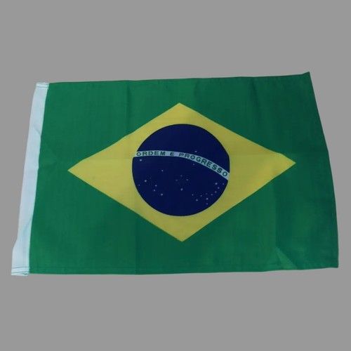 BRAZIL FLAG - 45cm x 30cm - 18" x 12"  Brazilian Flag