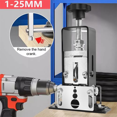 🔥 Manual Electric Wire Stripping Machine Cable Stripper Scrap Copper Cutter UK — image 5