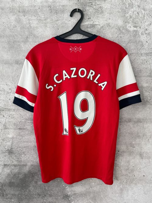 ARSENAL 2012 2013 2014 HOME FOOTBALL SHIRT #15 S. CAZORLA  NIKE JERSEY SIZE M — image 6
