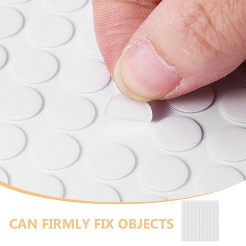 1600Pcs Durable Acrylic Double Sided Adhesive Dots Clear for Home and Office Fix — image 12