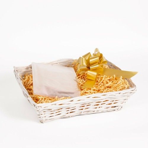 Wickerfield DIY Wicker Gift Basket Hamper, Christening, Wedding, Birthday Gift