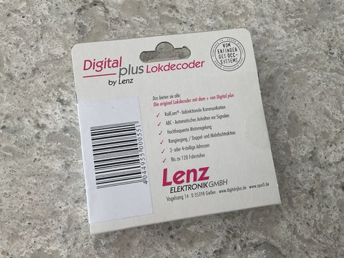 DIGITAL PLUS LOKDECODER  BY LENZ . 10311-02 .MADE IN GERMANY .BRAND NEW — image 3