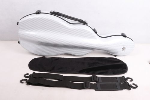 Violin case 4/4 size Strong Carbon Fiber hard shell Durable handle Backstraps — image 4