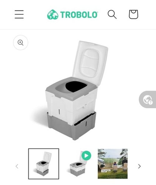 Trobolo WandaGO portable camping toilet