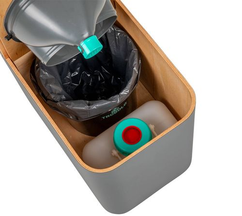 Stationary Composting Toilet TROBOLO SilvaBlœm (Gray) — image 9