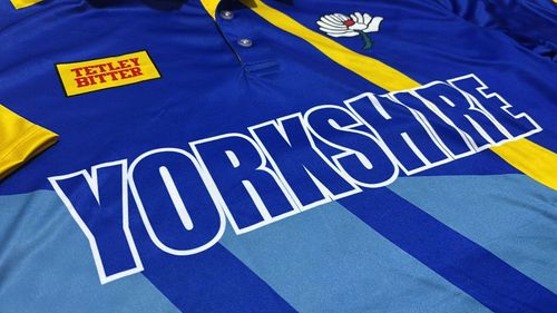 Yorkshire County Cricket Club 1996 Retro Blue Shirt – Replica Polo by 92 Sports — image 11