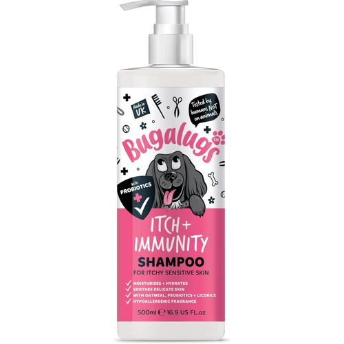 Bugalugs Itch & Immunity Dog Shampoo Sensitive Skin - Professional Pet Grooming — image 1