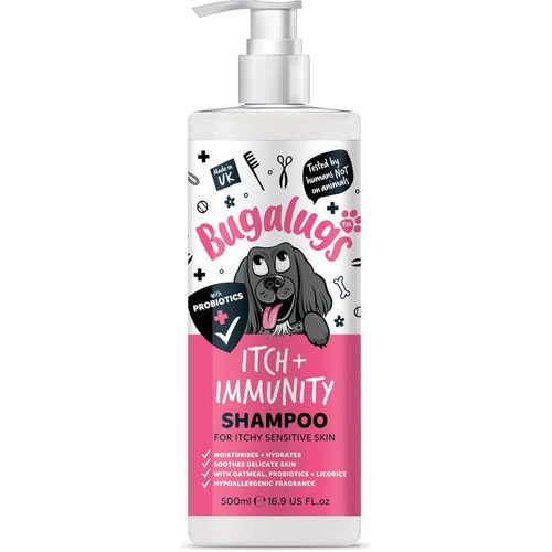 Bugalugs Itch & Immunity Dog Shampoo Sensitive Skin - Professional Pet Grooming