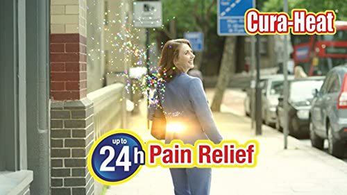 3 X Cura Heat - Back And Shoulder Pain - 7 Patches - All Day Pain Relief — image 7