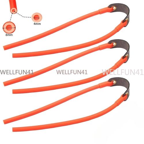 5PCS Catapult Band Slingshot Replacement Rubber Bands Tubular Elastic Barnett UK — image 12