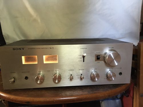 Sony TA11 Amplifier. Working But Needs a Service. Please Read Description. — image 3