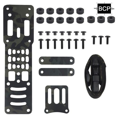 Tactical Metal Pistol Holster Adapter Compatible QLS Platform Drop Leg Holster