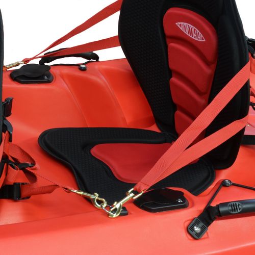 Conwy Kayak Sit on Top Kayak Menai Single One Man Paddle Fishing Leisure Rigid — image 9