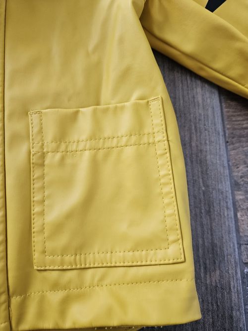 Next Unisex Baby Aged 6-9 Months Yellow Tiger Raincoat Excellent Condition — image 6