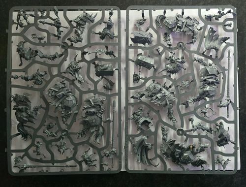 WARHAMMER AGE SIGMAR SPEARHEAD CHAOS KNIGHTS UNHOLY TERRORS SPRUE ONLY ISSUE 27 — image 2