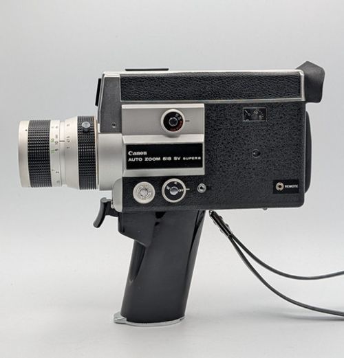 Canon Auto Zoom 518 SV  Super 8 Cine Film Camera See Description & Video