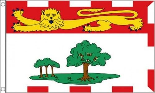 PRINCE EDWARD ISLAND FLAG 5' x 3' Canada Islands Canadian Province Charlottetown