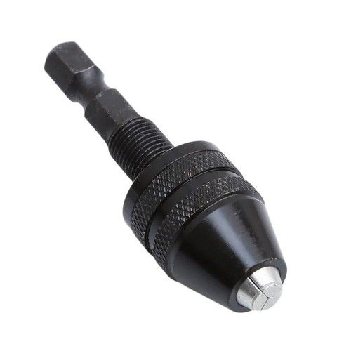 Keyless Drill Chuck Screwdriver Impact Driver Adaptor 1/4 '' Hex Shank Drill Bit